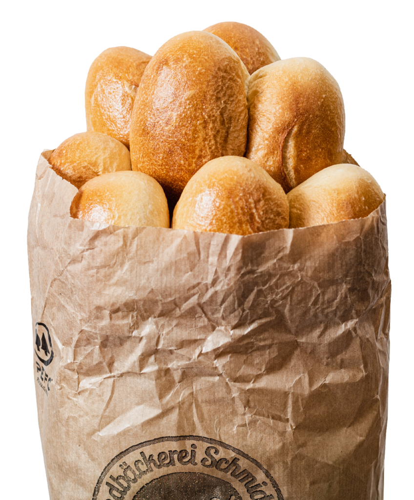 Bekannteste ofenfrische Backspezialität der Landbäckerei Schmidt is die Ofenfrische.